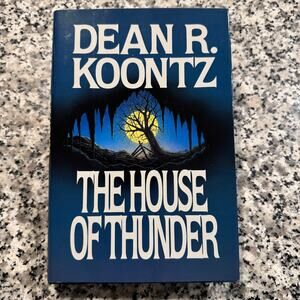 Vintage Dean R. Koontz Book The House of Thunder Hardback Horror